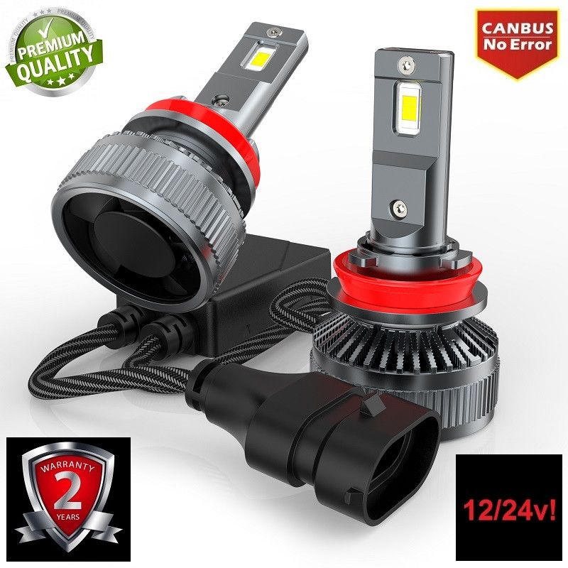 H8-H9-H11 SET CSP chip 12-24v 13000LM - ZA SREDNJE-DUGO-MAGLENKU Beograd Zemun